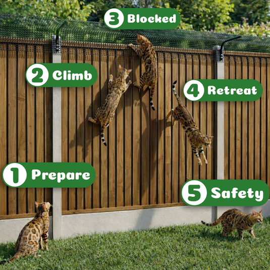 Cat Fence Affordable DIY Barrier for UK Gardens | Safe Whiskers